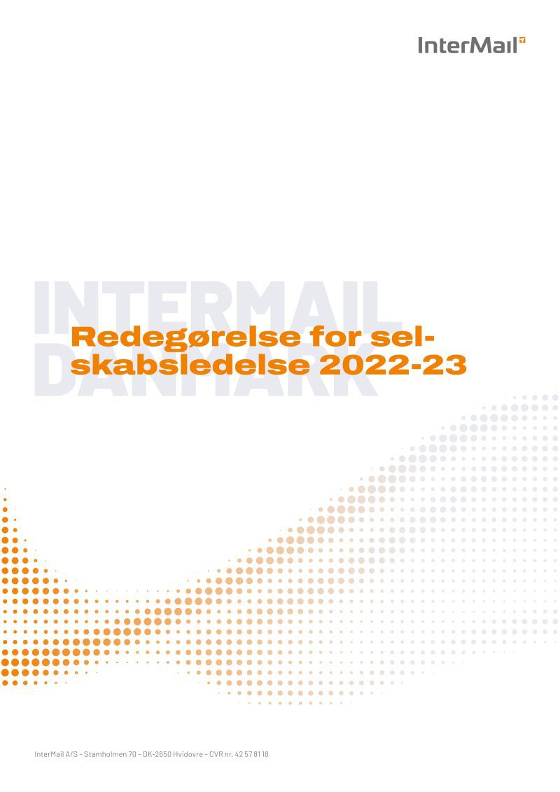 Redegørelse for selskabsledelse 2022-23